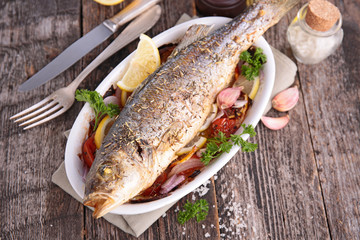 grilled fish