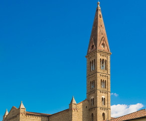Fototapeta na wymiar Cathedral of Santa Maria Novella in Florence