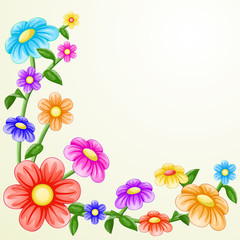 Colorful flowers