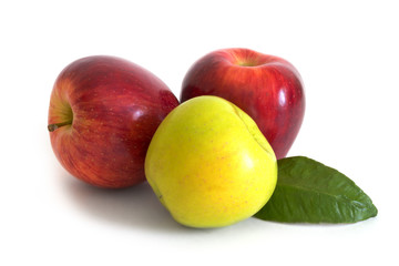 Juicy ripe apples