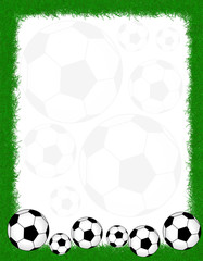 Soccer frame
