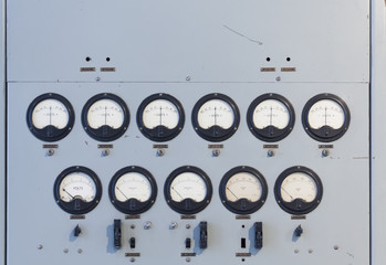 Old instrument panel