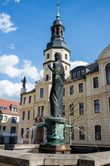 Fototapeta na wymiar Rathaus in Crimmitschau