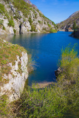 Obraz premium Gole del Sagittario in Abruzzo, Italia