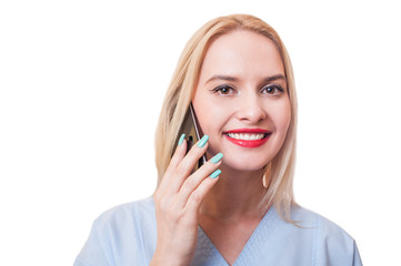 Hospital support assistance woman