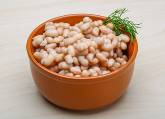 White canned beans