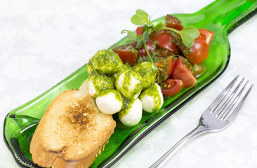 tomato and cheese