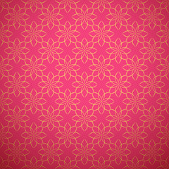 Eastern seamless pattern. Vector illustration for holiday design