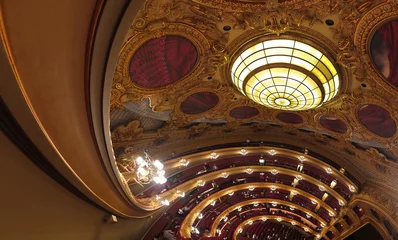 Gartenposter Theater Großes Theater des Liceu in Barcelona
