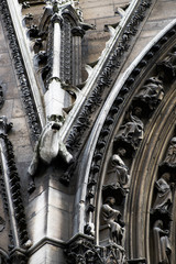 Obraz premium View of Notre Dame in Paris