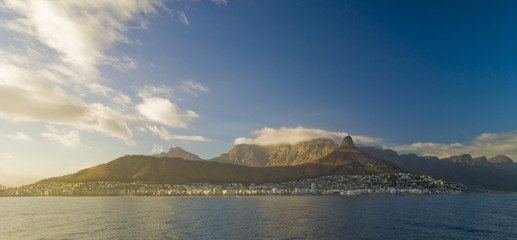 view of Cape Town, with Green Point and Sea Point