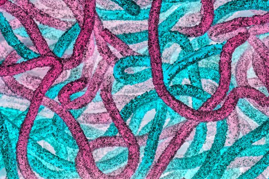worms abstract texture