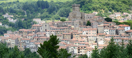 Naklejka premium Arcidosso (Tuscany, Italy)