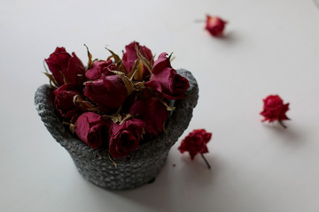 Dried rose