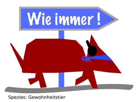 Gewohnheitstier