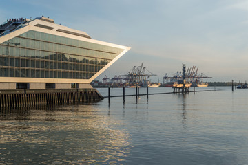 The Dockland. Office building in Hamburg Altona
