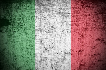 Grunge Italian Flag