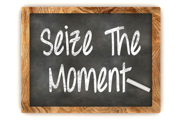 Seize the Moment Chalkboard