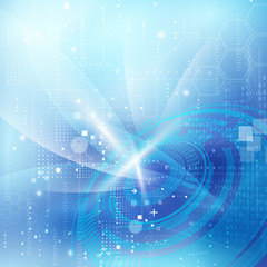 Technology futuristic digital background, Vector illustration