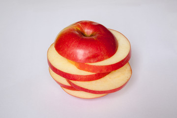 cut apple