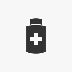 medicine bottle icon