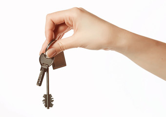 keys in hand