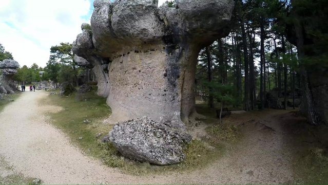 Enchanted City Solid Calcium Carbonate Rocks