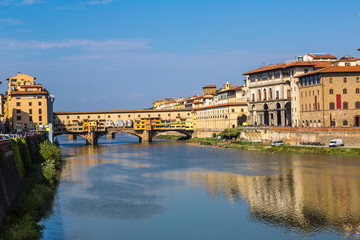 Fototapeta premium The Ponte Vecchio in Florence