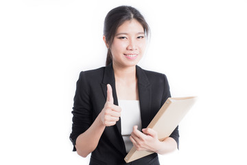 Fototapeta premium Asian business woman
