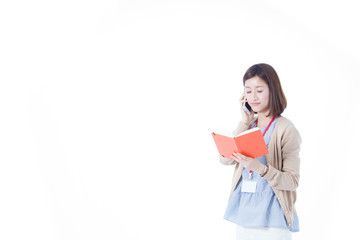 オフィスカジュアルID(白バック)