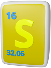 Element Schwefel 16