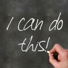 Blackboard I can do this