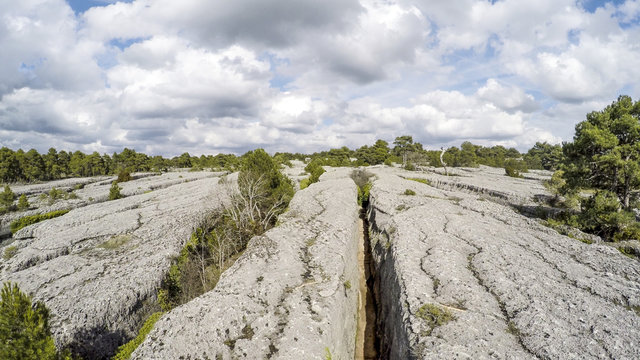 Enchanted City Solid Calcium Carbonate Rocks