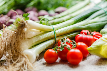 fresh vegetables