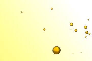 Yellow bubbles