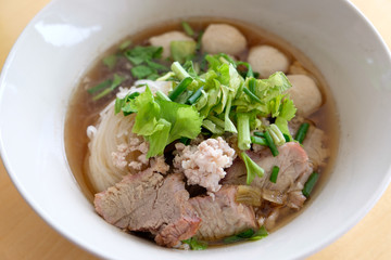 Pork Noodle Soup