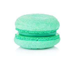Aquamarine color macaron