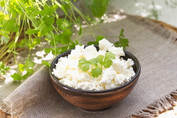 Fresh cottage cheese
