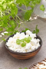 Fresh cottage cheese
