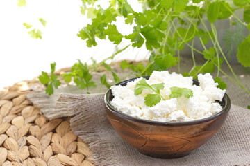 Fresh cottage cheese