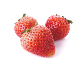 Strawberry isolated on white background