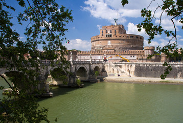 Fototapeta na wymiar Castel Sant'Angelo, Rome