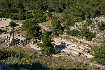 Obraz premium Glanum Temple District