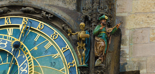 The Prague (Czech Republic) astronomical clock, or Prague orloj