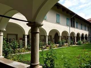 Cividale drl Friuli, chiostro del Monastero Maggiore