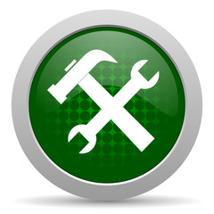 Fototapeta premium tools icon service sign