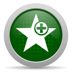 star icon add favourite sign