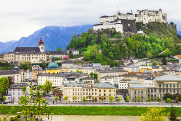 Fototapeta na wymiar view of Salzburg, Austria