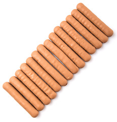 Chocolate coated finger biscuit 