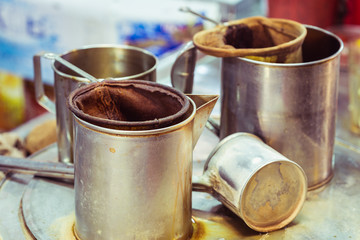 Local coffee equipment in Thailand market